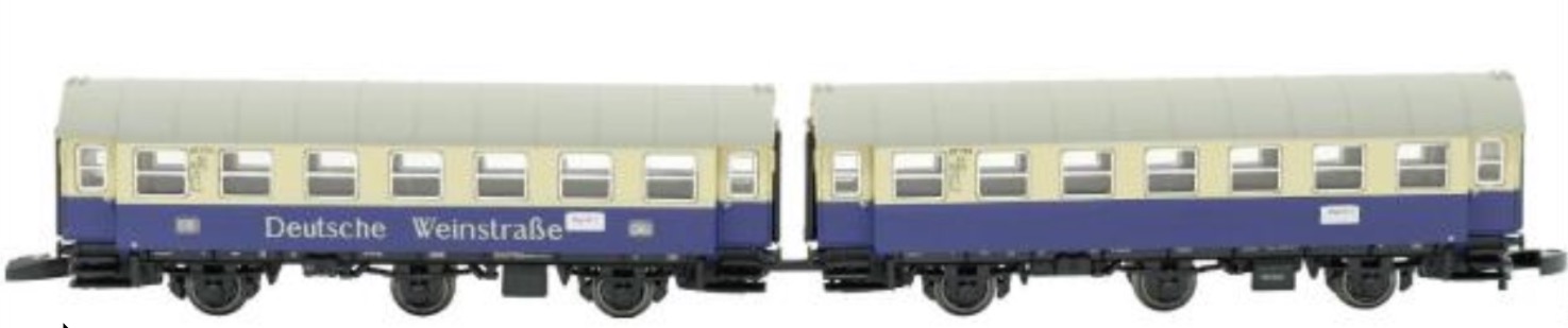 Umbauwagen-Paar, 2. Klasse.