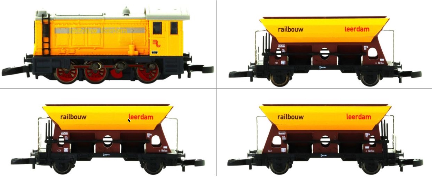 Gleisbauzug der Railbouw Leerdam