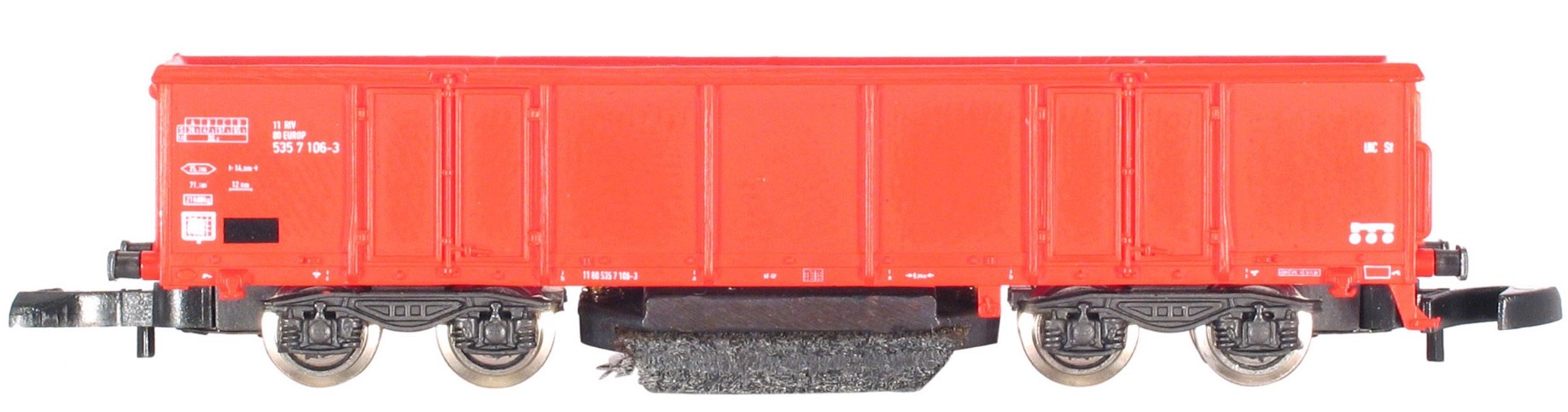Offener Güterwagen, Gleisreinigungswagen "System Jörger" Eaos 106 der DB