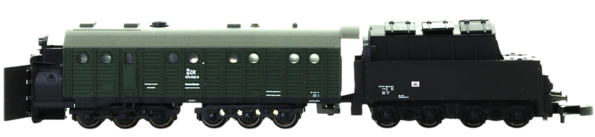 Dampfschneeschleuder mit Kohletender
