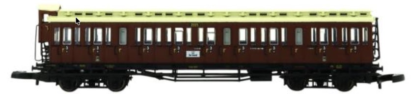 Vierachsige Abteilwagen der Königlich Preußischen Eisenbahn-Verwaltung