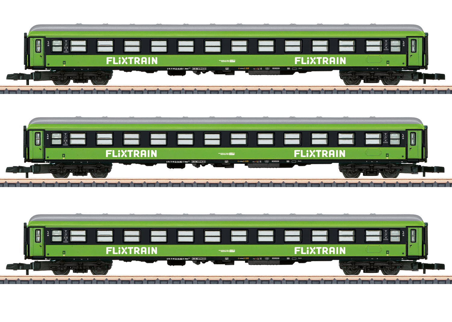 Schnellzugwagen-Set